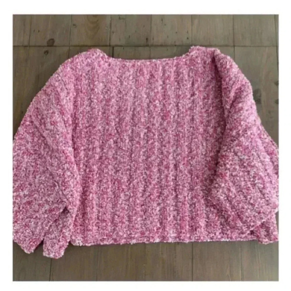 🆕 Free People Good Day Pullover Short Sleeve
Cropped Sweater Pink Rose🆕 - Picture 8 of 13